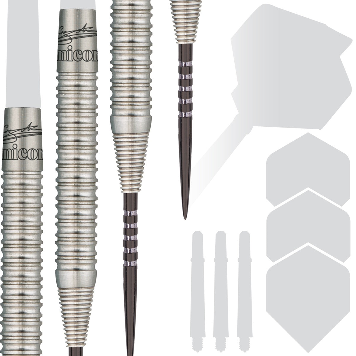 Gary Anderson Phase 4 Purist 90% Tungsten Steel Tip Darts by Unicorn - view 3