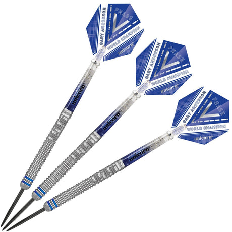 Gary Anderson 90% Tungsten Phase 5 World Champion Steel Tip Darts by Unicorn - view 5