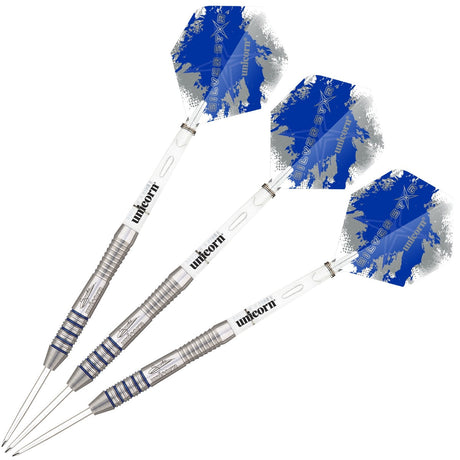 Gary Anderson Silver Star Style 3 80% Tungsten Steel Tip Darts by Unicorn - view 4