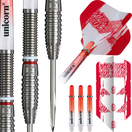 Unicorn Mensur Suljovic 95% Tungsten Steel Tip Darts - view 3