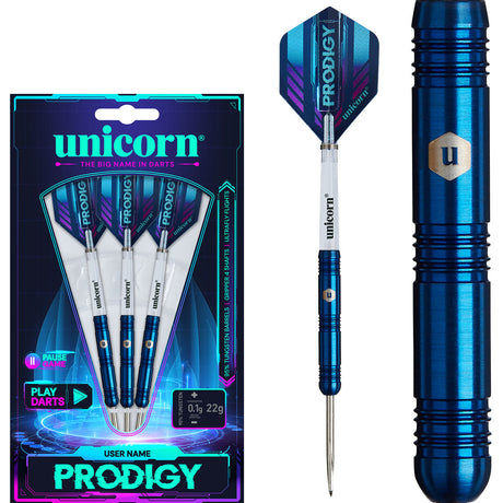 Unicorn Prodigy S1 90% Tungsten Steel Tip Darts
