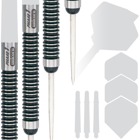 Unicorn Purist Phase 1 Natural 90% Tungsten Steel Tip Darts - view 4