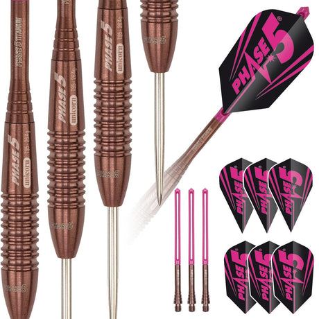 Unicorn Purist Phase 5 Rosso 95% Tungsten Steel Tip Darts - view 4