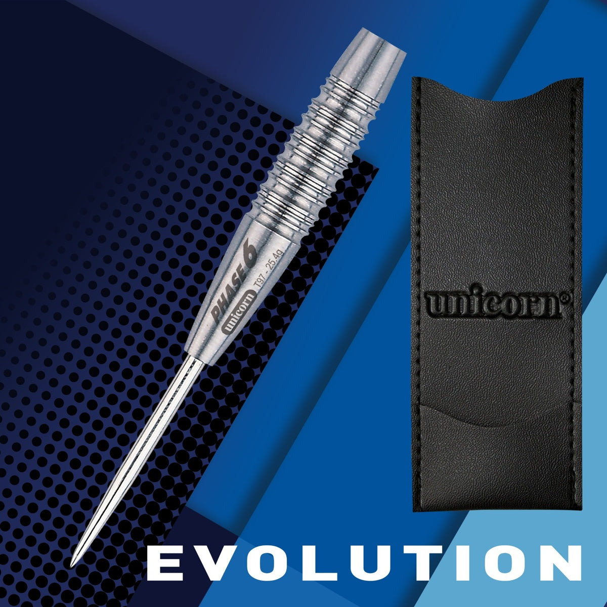 Unicorn Purist Phase 6 Natural 97% Tungsten Steel Tip Darts - view 2