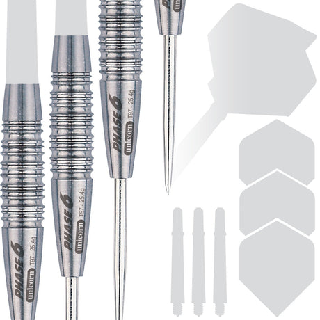 Unicorn Purist Phase 6 Natural 97% Tungsten Steel Tip Darts - view 4