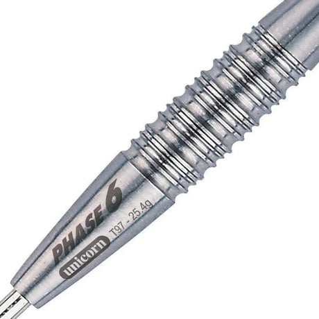 Unicorn Purist Phase 6 Natural 97% Tungsten Steel Tip Darts - view 3