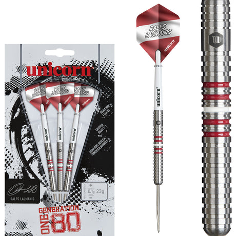 Unicorn Ralfs Laumanis 90% Tungsten Steel Tip Darts