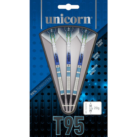 Unicorn T95 Core XL Blue 95% Tungsten Soft Tip Darts - view 6