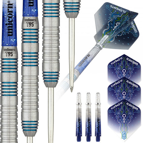 Unicorn T95 Type 2 Core XL Blue 95% Tungsten Steel Tip Darts - view 3