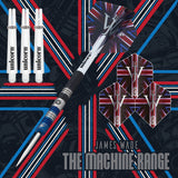 The Machine James Wade Two-Tone 90% Tungsten Steel Tip Darts by Unicorn - view 2
