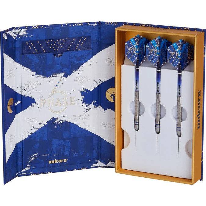 Unicorn Gary Anderson Darts - Steel Tip - World Champion - Phase 6 - The Darts Shop