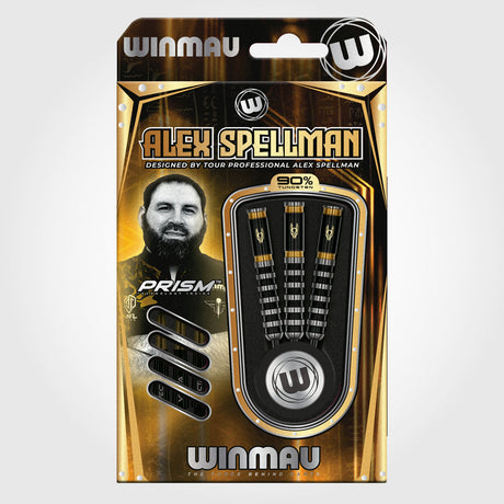 Winmau Alex Spellman 90% Tungsten Steel Tip Darts - view 6
