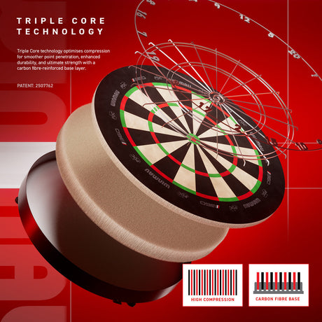 Winmau Blade 360 Triple Core Dartboard - view 6