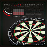 Blade 6 Dual Core Dartboard by Winmau - view 3