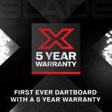 Winmau Blade X - Official PDC Dartboard - view 6