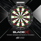 Winmau Blade X - Official PDC Dartboard - view 2