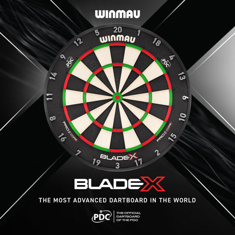 Winmau Blade X - Official PDC Dartboard - view 2