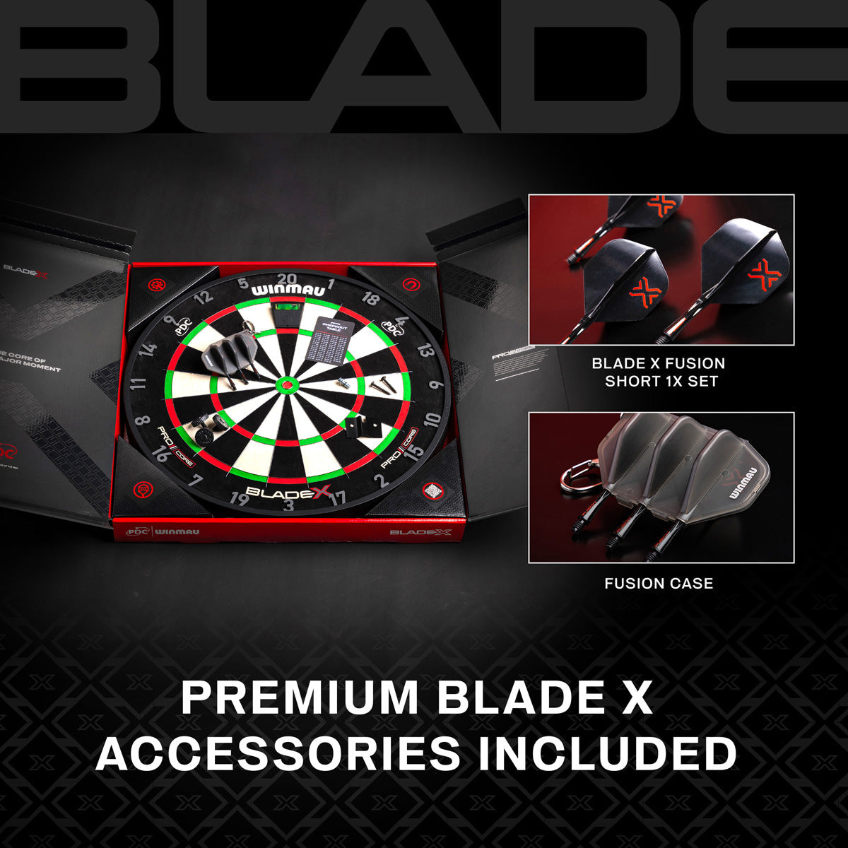 Winmau Blade X - Official PDC Dartboard - view 11