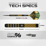 Winmau Brendan Dolan Signature Series 90% Tungsten Steel Tip Darts - view 6