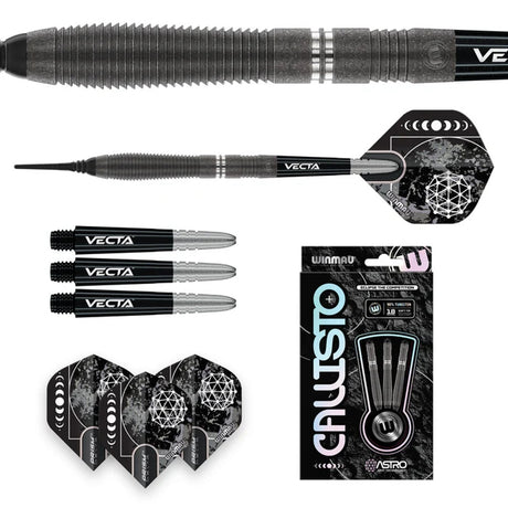 Callisto 02 90% Tungsten Soft Tip Darts by Winmau - view 3