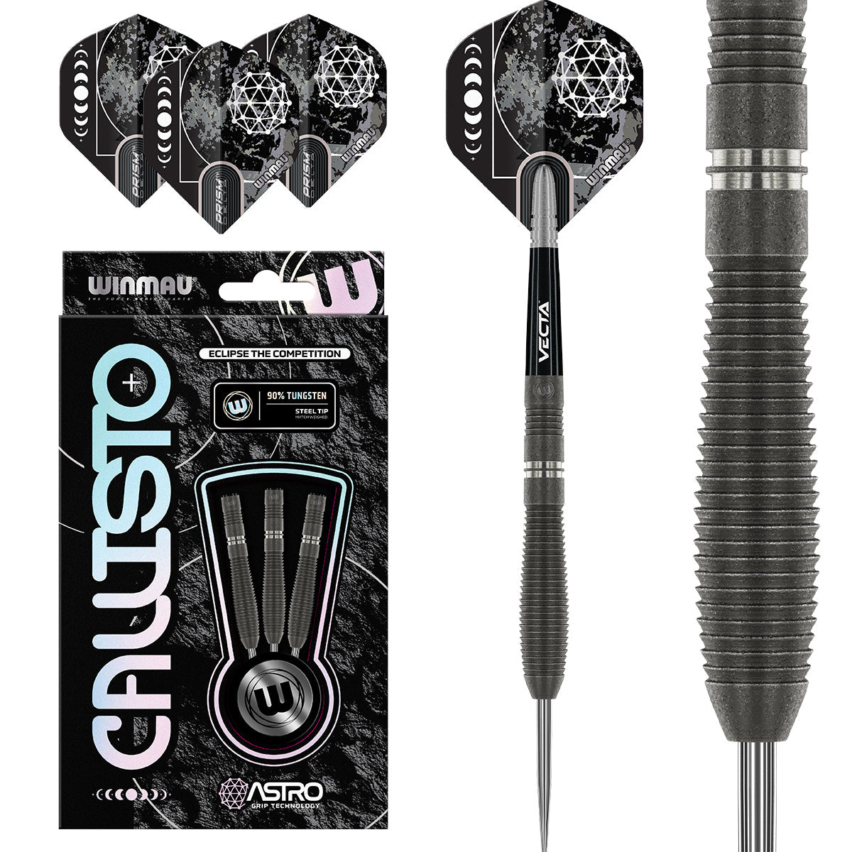 Winmau Callisto 02 90% Tungsten Steel Tip Darts