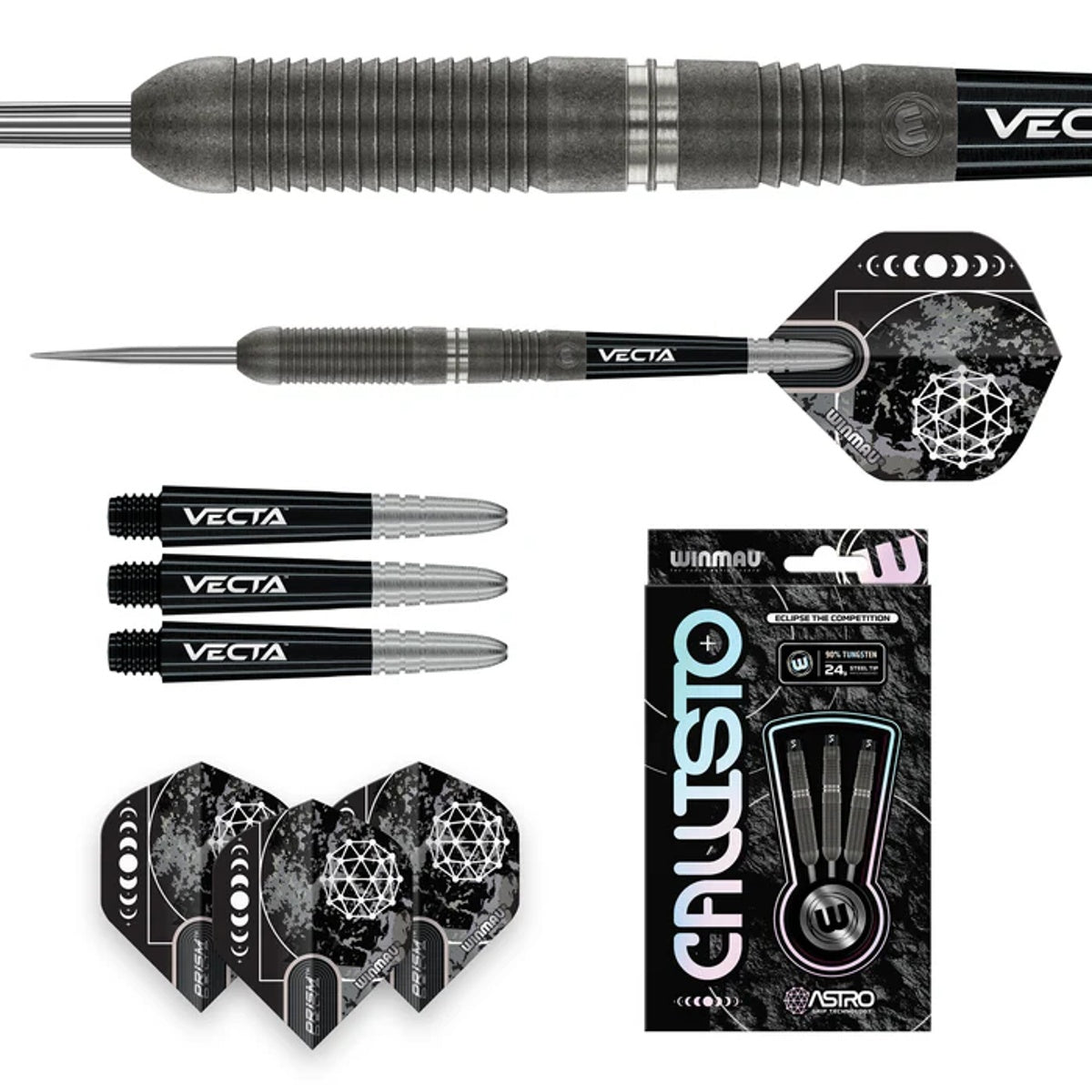 Winmau Callisto 03 90% Tungsten Steel Tip Darts - view 3