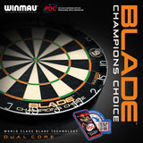 Winmau Champions Choice Dual Core Trainer Dartboard - view 5