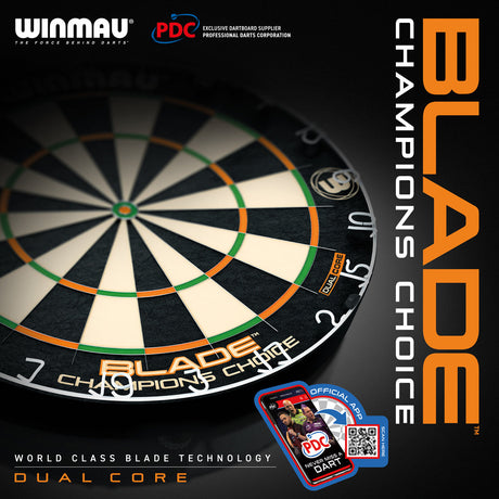 Winmau Champions Choice Dual Core Trainer Dartboard - view 5