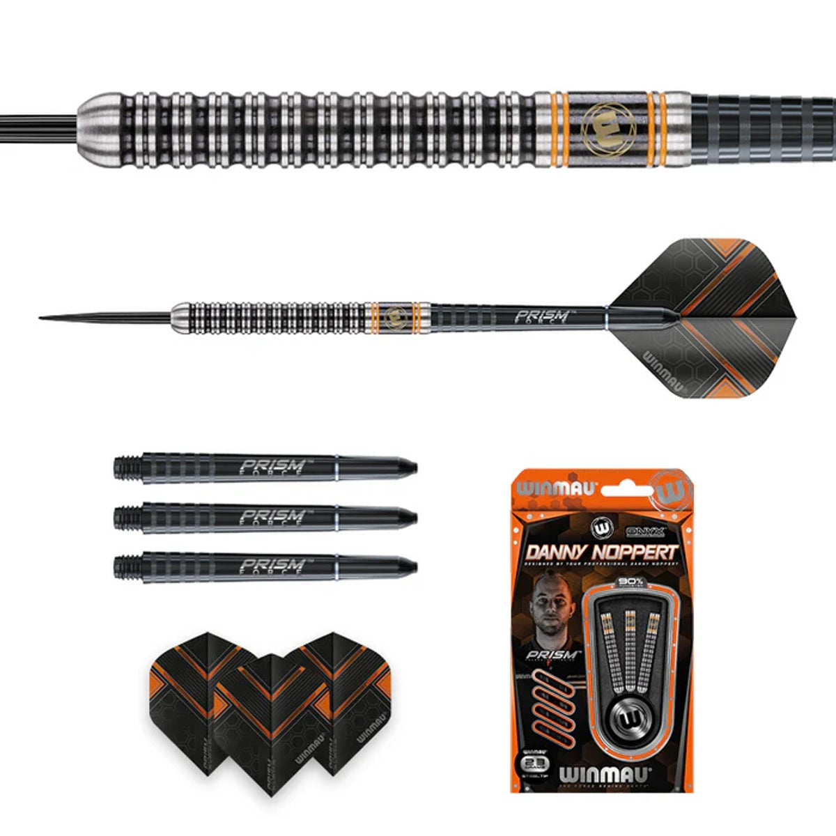 Danny Noppert 90% Tungsten Steel Tip Darts by Winmau - view 5