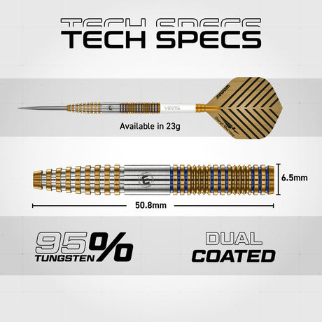 Winmau Daryl Gurney Signature Edition 95% Tungsten Steel Tip Darts - view 6