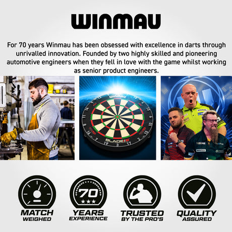 Winmau Daryl Gurney Signature Edition 95% Tungsten Steel Tip Darts - view 7