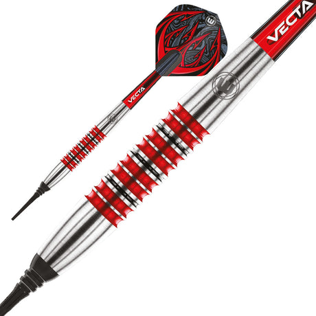 Diablo 90% Tungsten Steel Tip Darts by Winmau - Torpedo Barrel - view 2