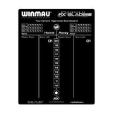 Winmau Dry Wipe Score Board - PDC Design - view 2