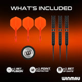 Winmau Emma Paton Edit 90% Tungsten Steel Tip Darts