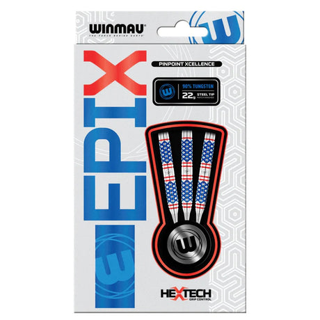 Winmau Epix 90% Tungsten Steel Tip Darts - view 5