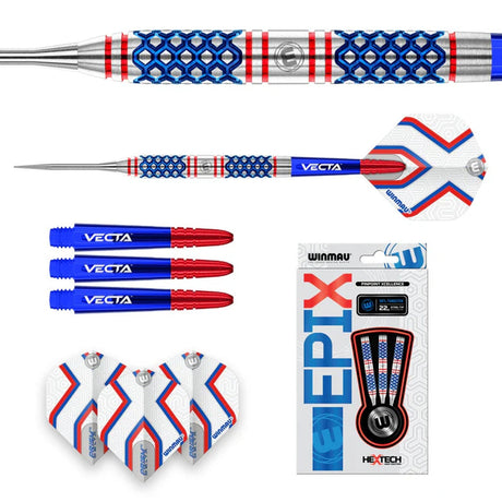 Winmau Epix 90% Tungsten Steel Tip Darts - view 3