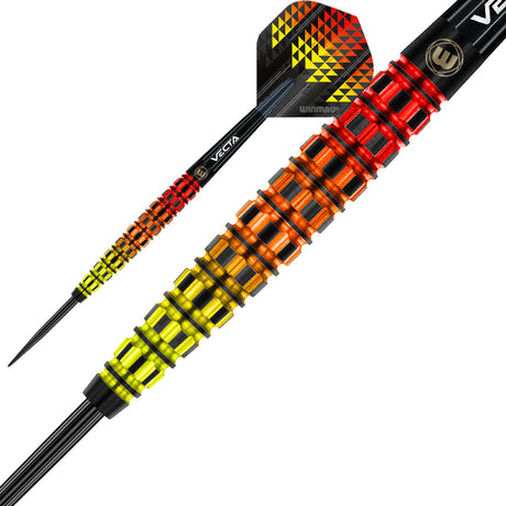 Firestorm Flame Tapered 90% Tungsten Steel Tip Darts by Winmau - view 2