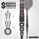 Winmau Fornax Torpedo Switch Point 90% Tungsten Steel Tip Darts - view 5