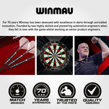 Winmau Fornax Torpedo Switch Point 90% Tungsten Steel Tip Darts - view 8