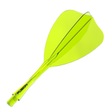 Winmau Fusion Arrow Integrated Flight & Shaft Yellow - view 10