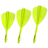 Winmau Fusion Arrow Integrated Flight & Shaft Yellow - view 9