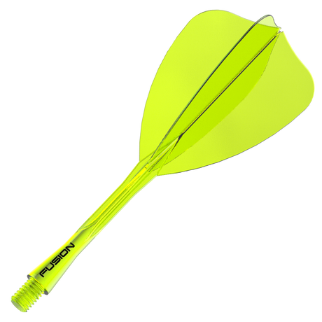 Winmau Fusion Arrow Integrated Flight & Shaft Yellow - view 3