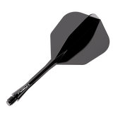 Fusion Integrated Flight & Shaft Black No6 by Winmau - view 3