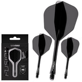 Fusion Integrated Flight & Shaft Black No6 by Winmau - view 4