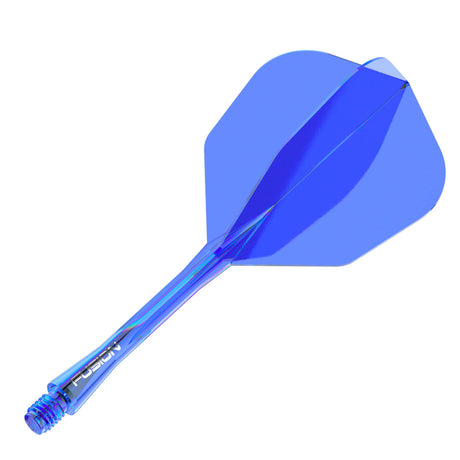Winmau Fusion Integrated Flight & Shaft Blue No6 - view 3