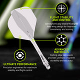 Fusion Integrated Flight & Shaft Clear No2 by Winmau - view 20