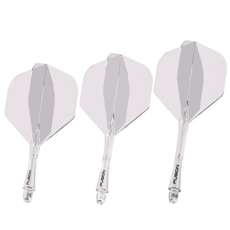 Fusion Integrated Flight & Shaft Clear No2 by Winmau - view 2
