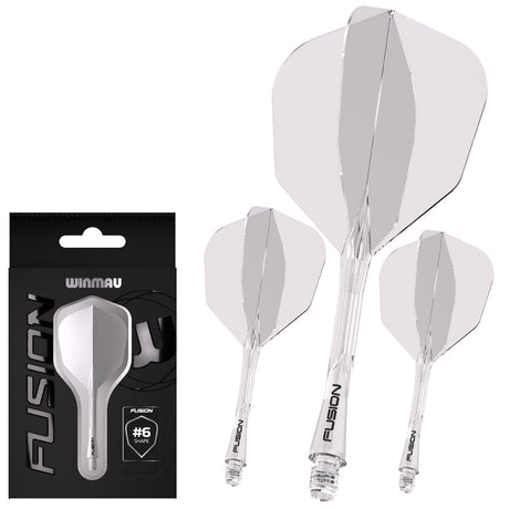 Fusion Integrated Flight & Shaft Clear No6 by Winmau - view 18