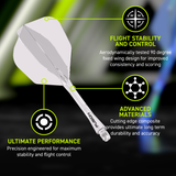 Fusion Integrated Flight & Shaft Clear No6 by Winmau - view 20