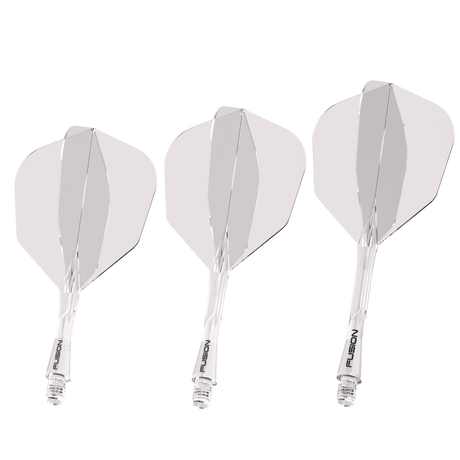 Fusion Integrated Flight & Shaft Clear No6 by Winmau - view 9